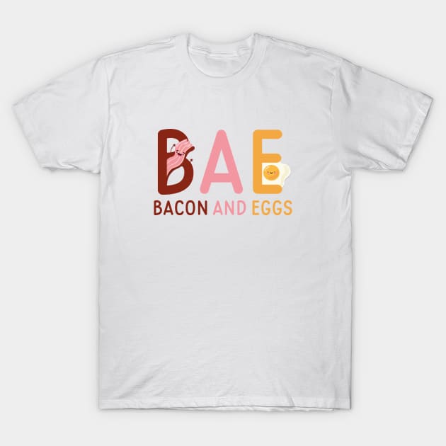 BAE Bacon And Eggs T-Shirt by VectorPlanet